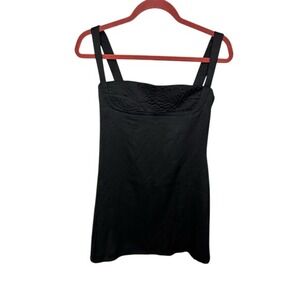 Cammense Black Mini‎ Dress Sleeveless Fitted Cocktail Party Evening